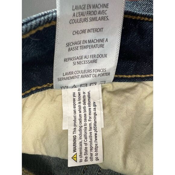 SLINK Curvy Cropped Jeans Size Distressed Size 20 - Picture 13 of 16